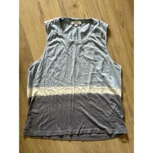 NWOT - Splendid-Peri Dip Dye Jersey Cotton Crew Neck Tank Top- Size Medium